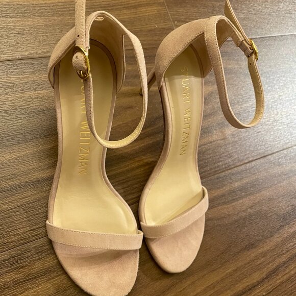 STUART WEITZMAN nunakedstraight strap sandal - Picture 1 of 6